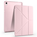 Samsung Galaxy Tab S11 Uyumlu Kılıf Zore Tri Folding Kalem Bölmeli Standlı Kılıf
