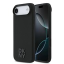 Apple iPhone 17 Air Uyumlu Kılıf DKNY Orjinal Lisanslı M-safe Şarj Özellikli Metal Logolu Silikon Kapak