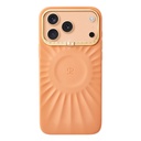 Apple iPhone 17 Pro Max Uyumlu Kılıf Kabartma Tasarımlı Metal Kamera Çerçeveli Pynana Starlight Serisi Kapak