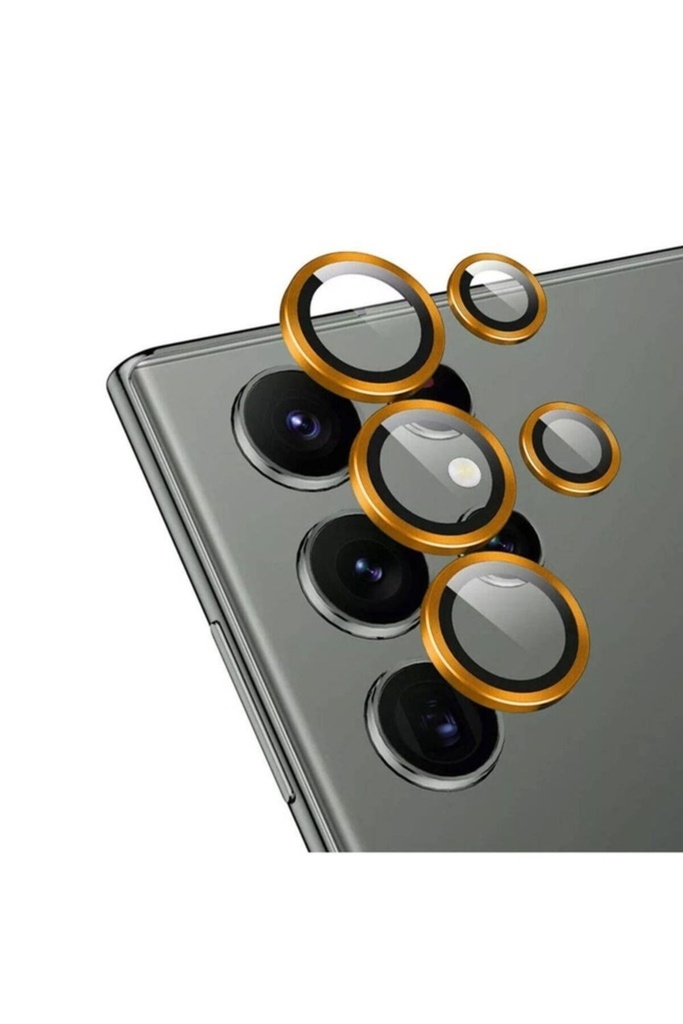 Samsung Galaxy S23 Ultra Uyumlu Zore CL-12 Premium Safir Parmak İzi Bırakmayan Anti-Reflective Kamera Lens Koruyucu