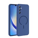 Samsung Galaxy A14 Uyumlu Kılıf M-safe Şarj Özellikli Zore Meta Kapak