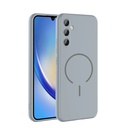 Samsung Galaxy A14 Uyumlu Kılıf M-safe Şarj Özellikli Zore Meta Kapak