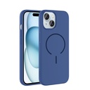 Apple iPhone 15 Uyumlu Kılıf M-safe Şarj Özellikli Zore Meta Kapak