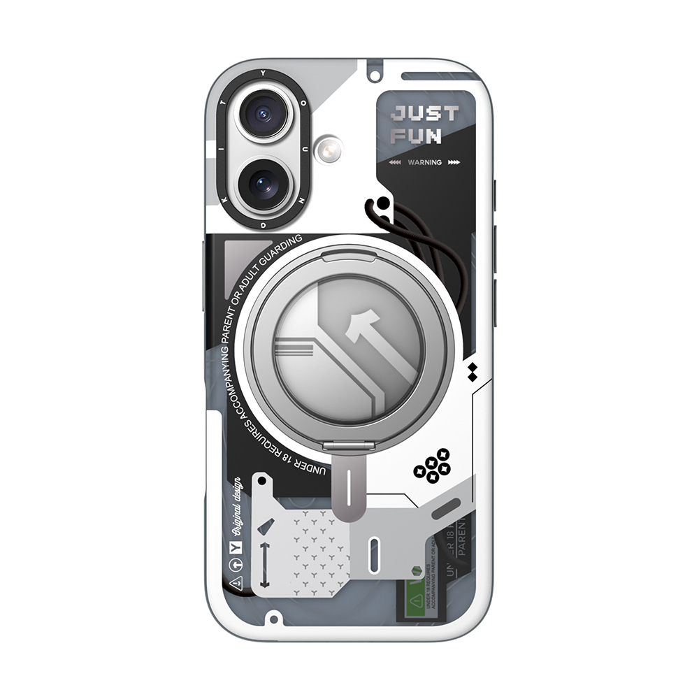 Apple iPhone 17 Uyumlu Kılıf M-safe Şarj Özellikli Youngkit Starship Serisi Kapak