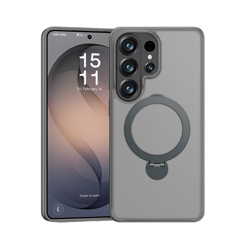 Samsung Galaxy S26 Ultra Uyumlu Kılıf M-safe Şarj Özellikli Benks Standlı Mist Protective Kapak