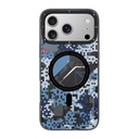 Apple iPhone 17 Pro Max Uyumlu Kılıf M-Safe Şarj Özellikli Youngkit Camouflage Sykell Serisi Kapak