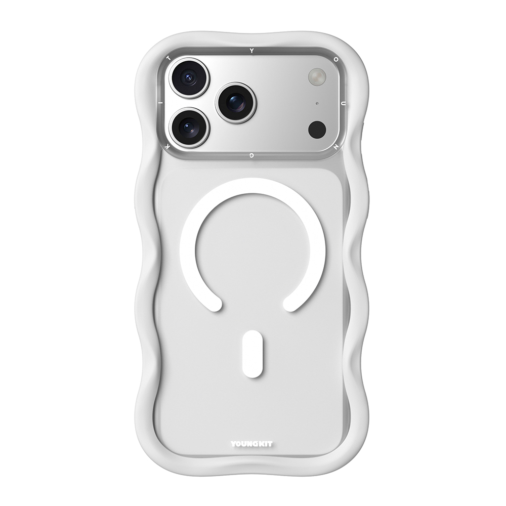 Apple iPhone 17 Pro Max Uyumlu Kılıf M-safe Şarj Özellikli Youngkit Wave Matte Serisi Kapak