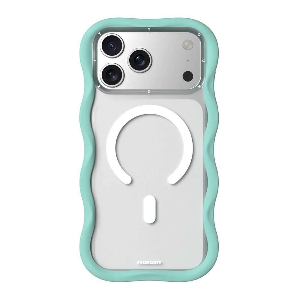 Apple iPhone 17 Pro Max Uyumlu Kılıf M-safe Şarj Özellikli Youngkit Wave Matte Serisi Kapak