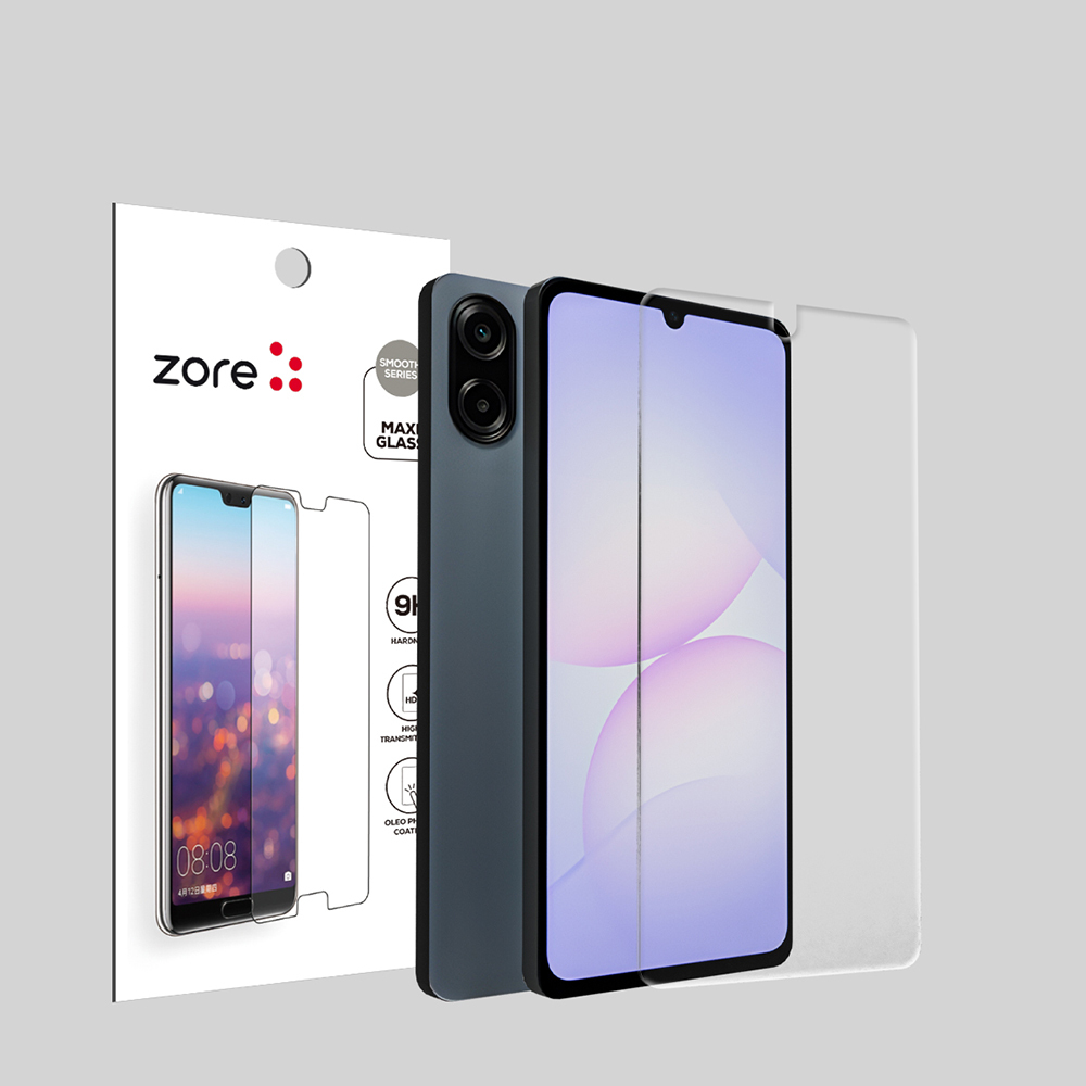 Samsung Galaxy A07 Uyumlu Zore Maxi Glass Temperli Cam Ekran Koruyucu