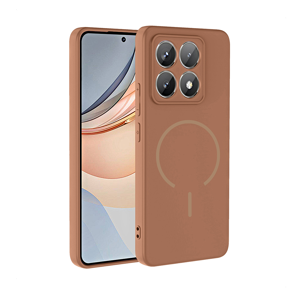 Xiaomi 14T Uyumlu Kılıf M-safe Şarj Özellikli Zore Meta Kapak