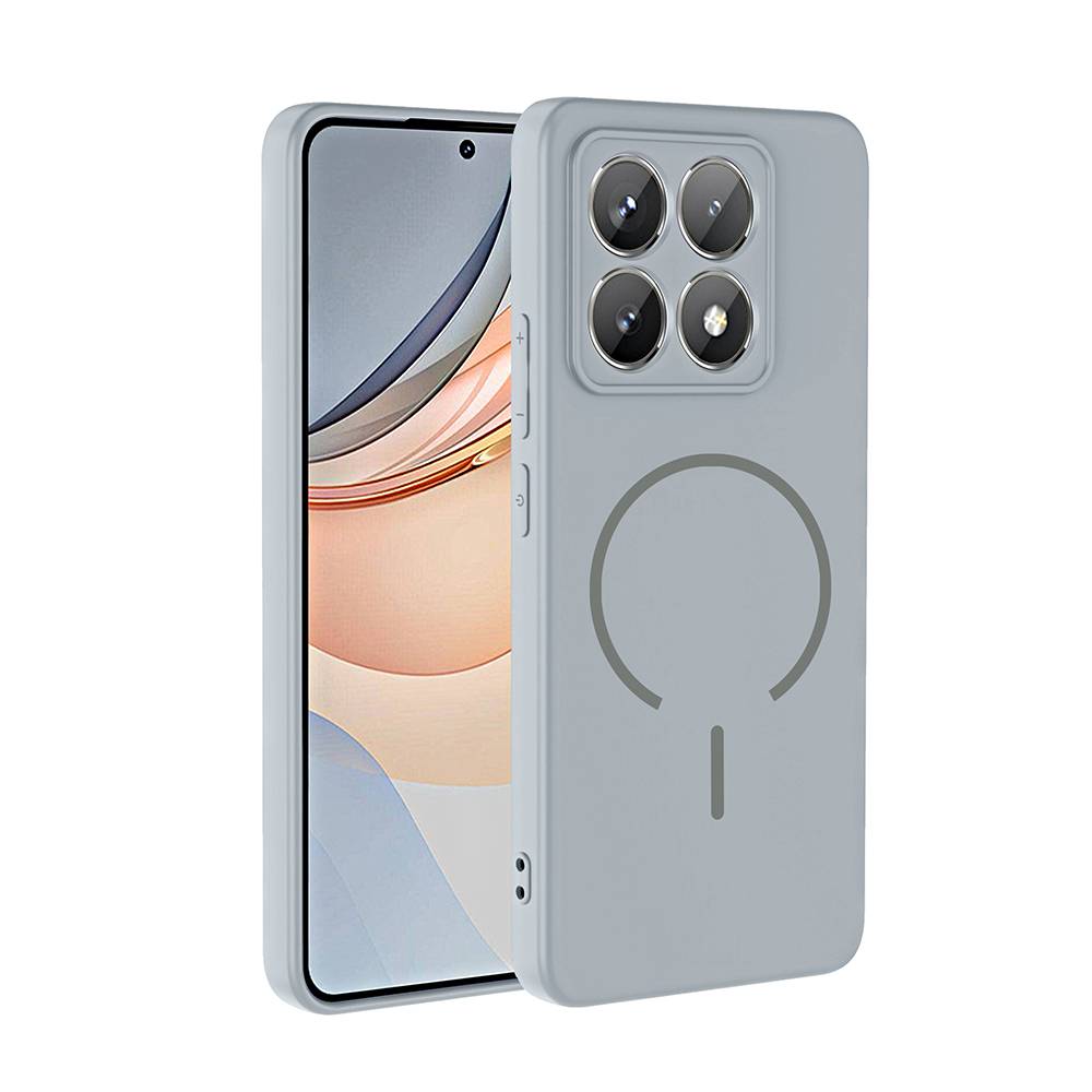 Xiaomi 14T Uyumlu Kılıf M-safe Şarj Özellikli Zore Meta Kapak