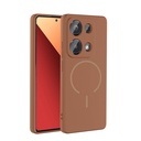 Xiaomi Redmi Note 13 Pro 4G Uyumlu Kılıf M-safe Şarj Özellikli Zore Meta Kapak