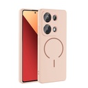 Xiaomi Redmi Note 13 Pro 4G Uyumlu Kılıf M-safe Şarj Özellikli Zore Meta Kapak