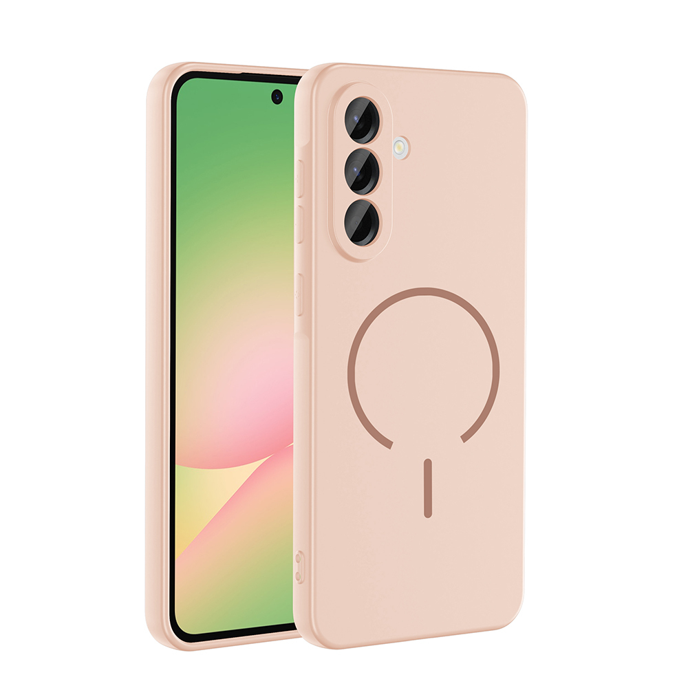 Samsung Galaxy A26 Uyumlu Kılıf M-safe Şarj Özellikli Zore Meta Kapak