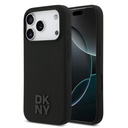 Apple iPhone 17 Pro Uyumlu Kılıf DKNY Orjinal Lisanslı M-safe Şarj Özellikli Metal Logolu Silikon Kapak
