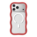 Apple iPhone 17 Pro Max Uyumlu Kılıf M-safe Şarj Özellikli Youngkit Wave Clear Serisi Kapak