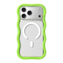 Apple iPhone 17 Pro Max Uyumlu Kılıf M-safe Şarj Özellikli Youngkit Wave Clear Serisi Kapak