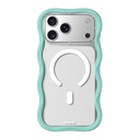 Apple iPhone 17 Pro Max Uyumlu Kılıf M-safe Şarj Özellikli Youngkit Wave Clear Serisi Kapak