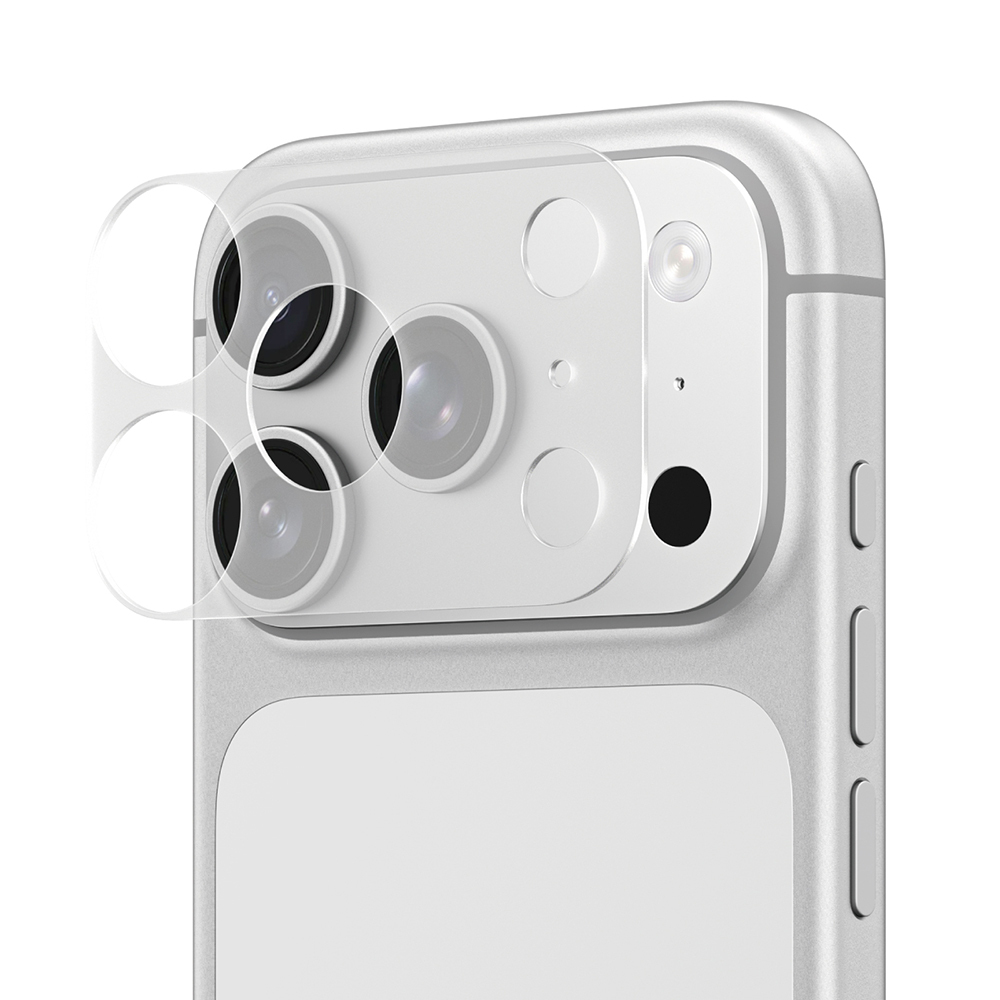 Apple iPhone 17 Pro Max Uyumlu Amazingthing Parmak İzi Bırakmayan Kamera Lens Çerçeve Koruyucu