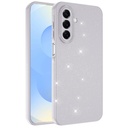 Samsung Galaxy A17 Uyumlu Kılıf Kamera Korumalı Simli Lüks Zore Koton Kapak
