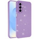 Samsung Galaxy A17 Uyumlu Kılıf Kamera Korumalı Simli Lüks Zore Koton Kapak