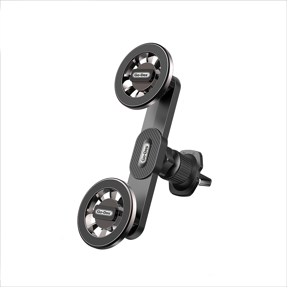 [RNZ-TA128023] Go Des GD-HD365 Havalandırma Tasarım 2in1 Magnetik Araç Telefon Tutucu