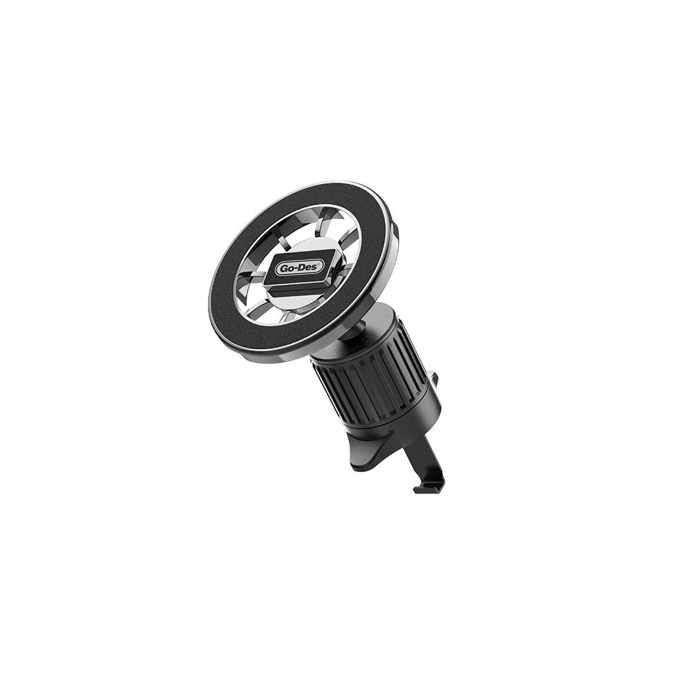 Go Des GD-HD366 M-safe Magnetik 360 Derece Dönebilen Havalandırma Tasarımlı Telefon Tutucu