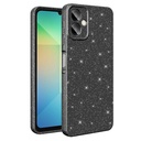 Samsung Galaxy A07 Uyumlu Kılıf Kamera Korumalı Simli Lüks Zore Koton Kapak