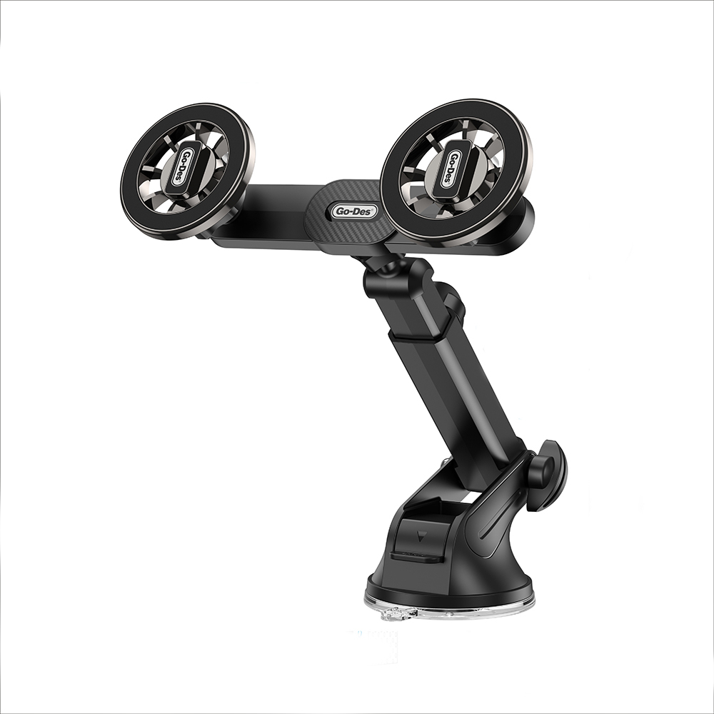 Go Des GD-HD363 360 Derece Dönebilen Uzatılabilir 2in1 Araç Telefon Tutucu