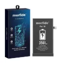 Apple iPhone 16 Uyumlu 3561mAh Yüksek Kapasiteli Batarya - Gelişmiş Akıllı Chip - Pil Sağlığı Destekli - Morfide M-Max