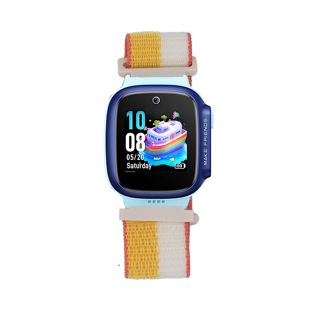 Huawei Watch GT 4 41mm Uyumlu Zore KRD-03 18mm Çocuklara Özel Hasır Kordon