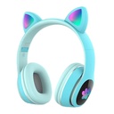 Lapas P40 Kedi Kulaklı Tasarımlı RGB Işıklı Bluetooth Kulaklık