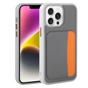 Apple iPhone 16 Pro Max Uyumlu Kılıf Kartlıklı Zore X-Kart Silikon Kapak