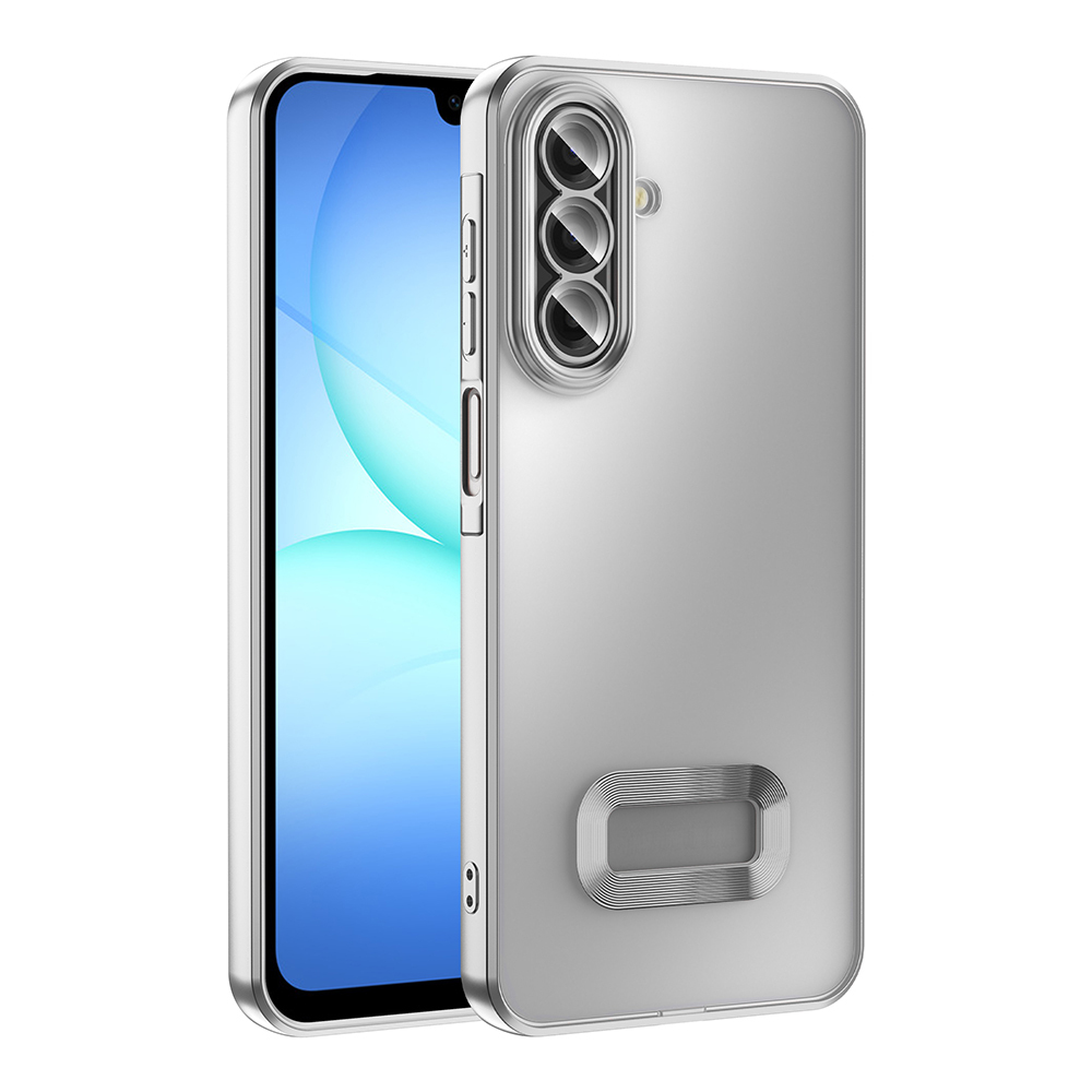 Samsung Galaxy A17 Uyumlu Kılıf Kamera Korumalı Logo Gösteren Zore Omega Kapak