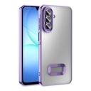 Samsung Galaxy A17 Uyumlu Kılıf Kamera Korumalı Logo Gösteren Zore Omega Kapak