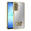 Samsung Galaxy A17 Uyumlu Kılıf Kamera Korumalı Logo Gösteren Zore Omega Kapak