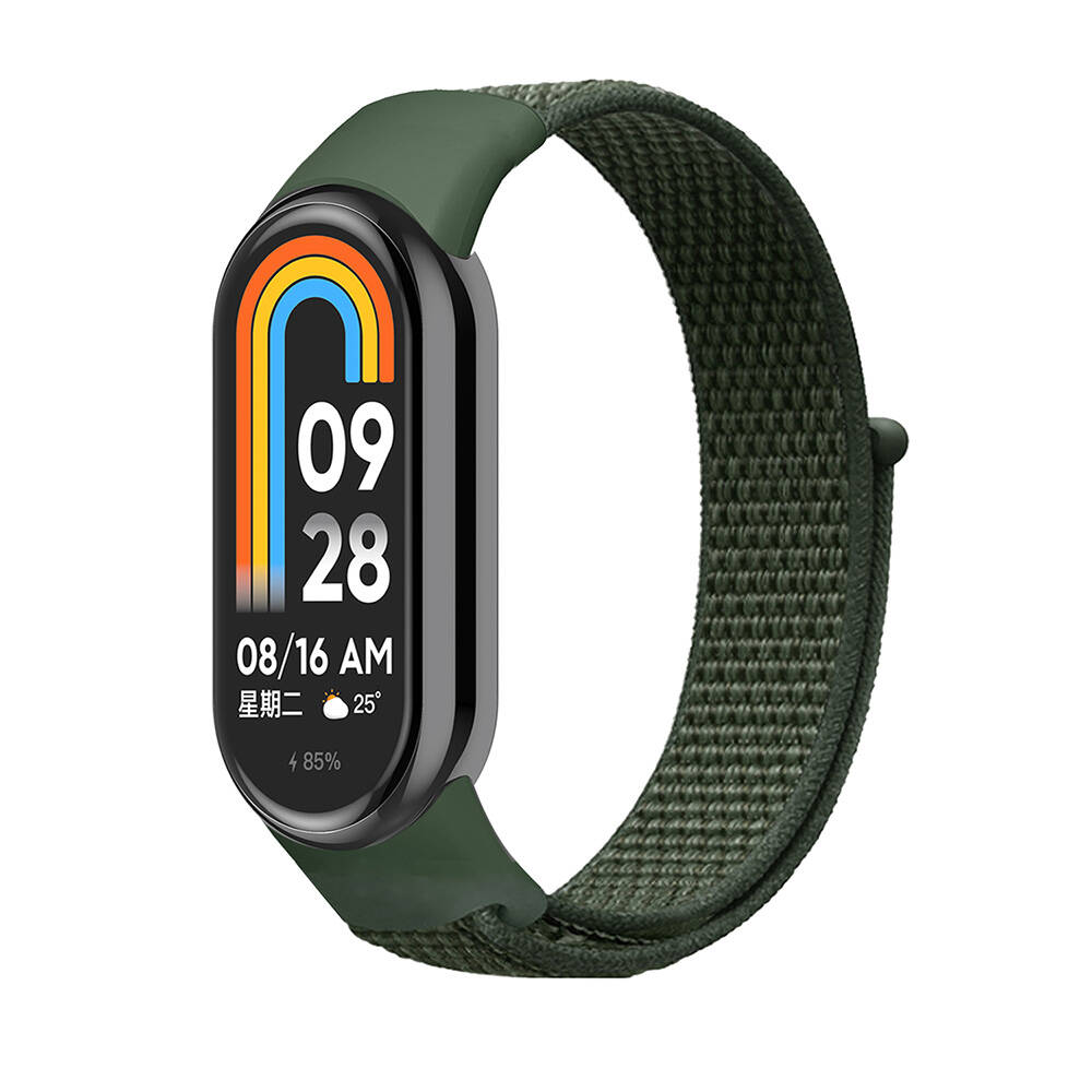 Xiaomi Mi Band 8 Uyumlu Zore KRD-03 Hasır Kordon