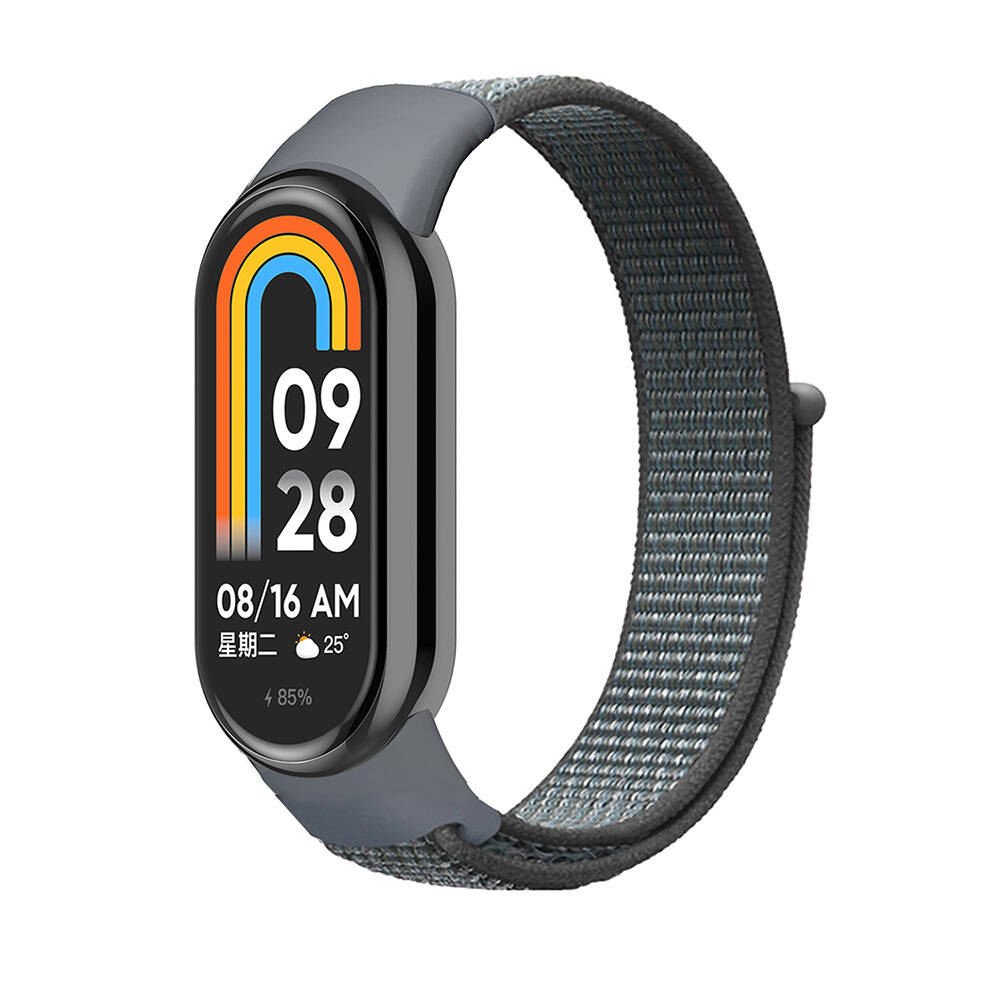 Xiaomi Mi Band 8 Uyumlu Zore KRD-03 Hasır Kordon
