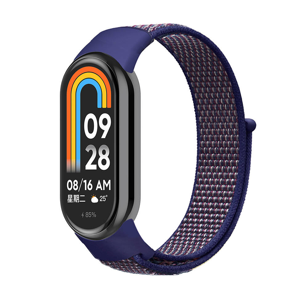 Xiaomi Mi Band 8 Uyumlu Zore KRD-03 Hasır Kordon