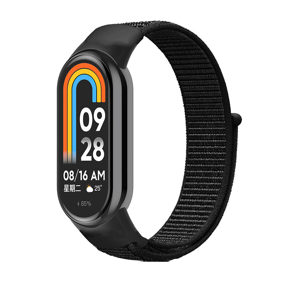 Xiaomi Mi Band 8 Uyumlu Zore KRD-03 Hasır Kordon