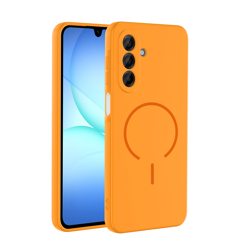 Samsung Galaxy A16 Uyumlu Kılıf M-safe Şarj Özellikli Zore Meta Kapak