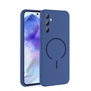 Samsung Galaxy A55 Uyumlu Kılıf M-safe Şarj Özellikli Zore Meta Kapak