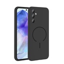Samsung Galaxy A55 Uyumlu Kılıf M-safe Şarj Özellikli Zore Meta Kapak