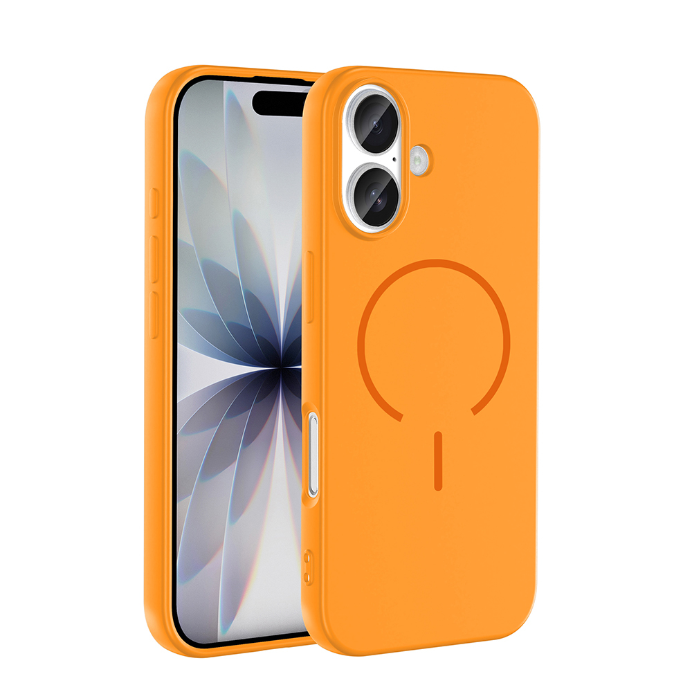 Apple iPhone 17 Uyumlu Kılıf M-safe Şarj Özellikli Zore Meta Kapak