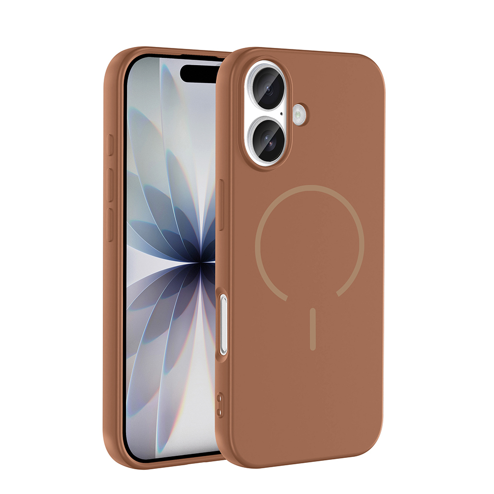 Apple iPhone 17 Uyumlu Kılıf M-safe Şarj Özellikli Zore Meta Kapak