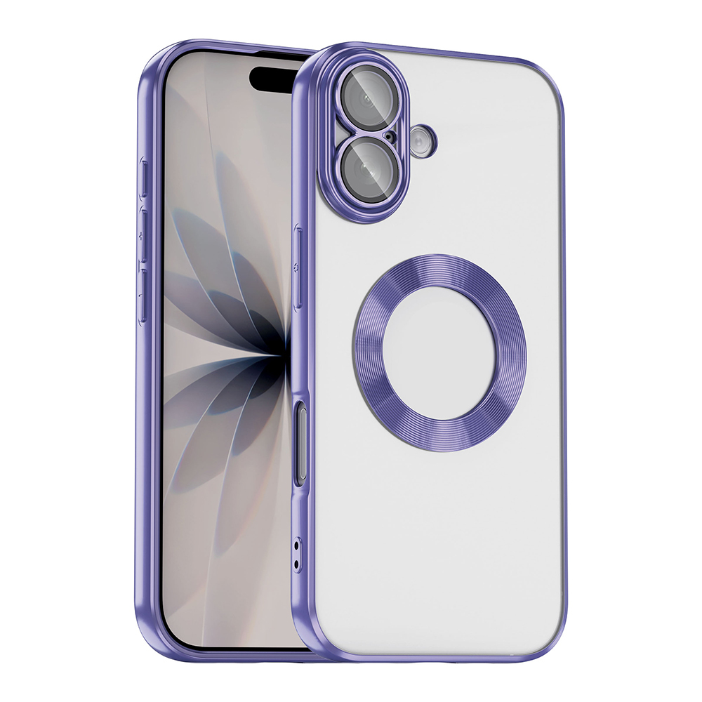 Apple iPhone 17 Uyumlu Kılıf Kamera Korumalı Logo Gösteren Zore Omega Kapak