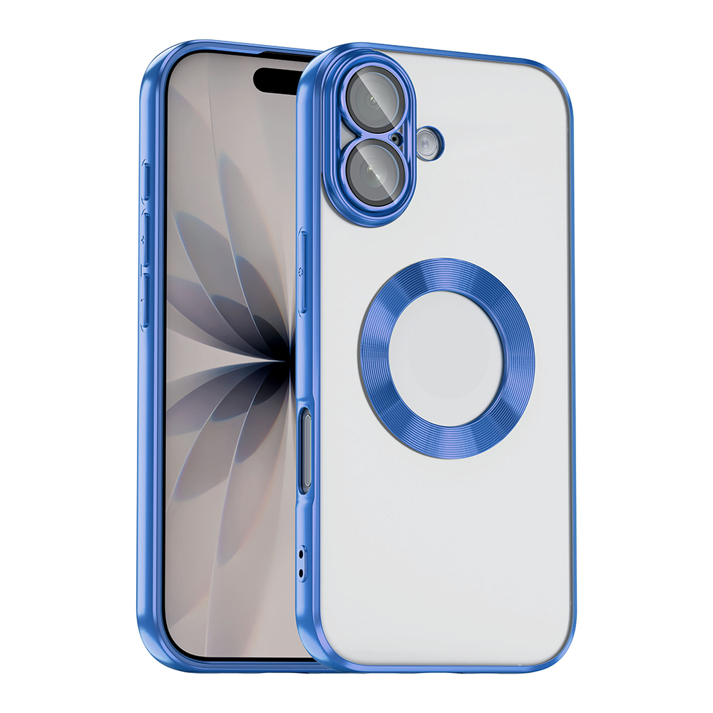 Apple iPhone 17 Uyumlu Kılıf Kamera Korumalı Logo Gösteren Zore Omega Kapak