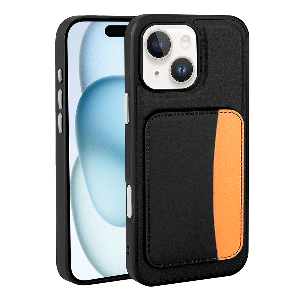Apple iPhone 14 Uyumlu Kılıf Kartlıklı Zore X-Kart Silikon Kapak