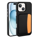 Apple iPhone 14 Uyumlu Kılıf Kartlıklı Zore X-Kart Silikon Kapak
