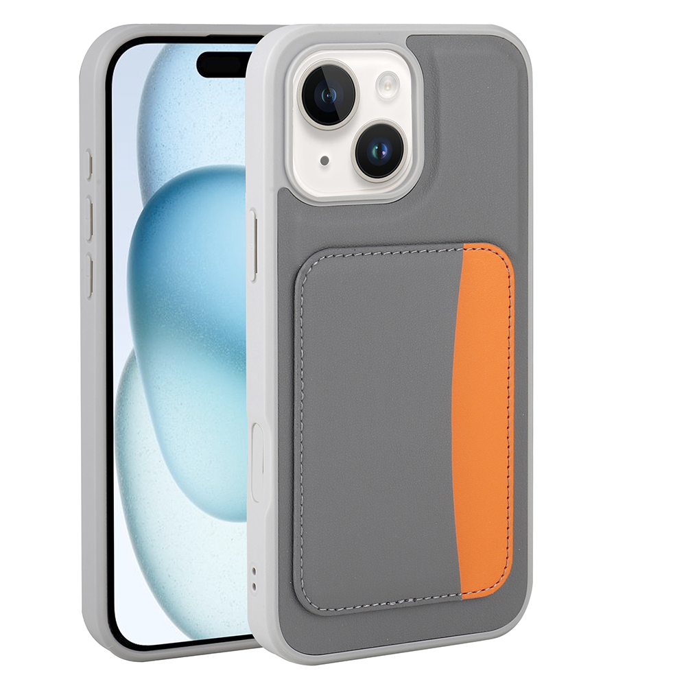 Apple iPhone 14 Uyumlu Kılıf Kartlıklı Zore X-Kart Silikon Kapak